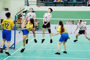 Cầu thủ cả nước đã tranh tài tại TPHCM với nhiều trận đấu hấp dẫn. Ảnh: XUÂN XUÂN