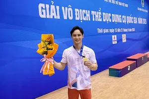 Đinh Phương Thành đã có kết quả tốt ở giải vô địch quốc gia 2025. Ảnh: MINH CHIẾN