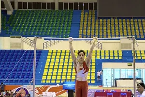 Đinh Phương Thành vẫn là 1 trong những VĐV tiêu biểu của TDDC Việt Nam trên đấu trường SEA Games. Ảnh: MINH CHIẾN