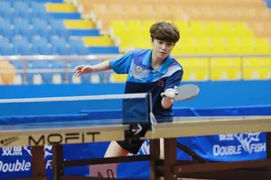 Trần Mai Ngọc đã giành HCV SEA Games 32-2023 nội dung đôi nam nữ và tay vợt nhiều khả năng tiếp tục được tập trung đội tuyển quốc gia năm nay. Ảnh: Nam Hải