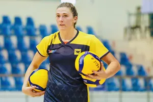 Ngoại binh của đội VTV Bình Điền Long An đã tập luyện tích cực khi có mặt ở Ninh Bình. Ảnh: VTVBDLA