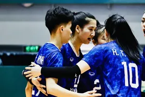 Đội nữ Thanh Hóa đã có chiến thắng trong trận cuối cùng vòng bảng giải quốc gia 2025. Ảnh: DŨNG PHƯƠNG