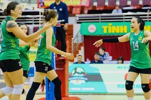 Đội VTV Bình Điền Long An đã thi đấu tốt tại trận bán kết. Ảnh: VTVBĐLA