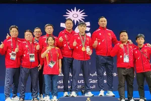 Môn cử tạ giành tấm HCV duy nhất cho Đoàn thể thao Việt Nam tại Đại hội thể thao trẻ châu Á 2025. Ảnh: TRUNG THÀNH