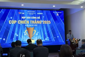 Cục TDTT Việt Nam thông tin về giải thưởng Cúp chiến thắng 2025. Ảnh: MINH CHIẾN