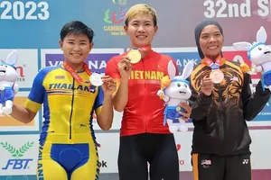 Nguyễn Thị Thật từng giành HCV tại SEA Games 32. Ảnh: DŨNG PHƯƠNG