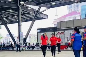 Đội Bi sắt nữ Việt Nam đã thi đấu tại giải châu Á 2025. Ảnh: MINH MINH