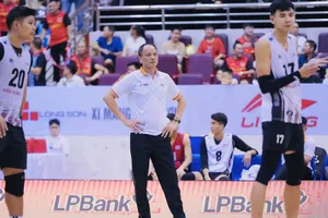 HLV Trần Đình Tiền là một trong những người có kinh nghiệm và đạt các thành tích tại giải vô địch quốc gia cùng nhiều lứa học trò. Ảnh: VFV