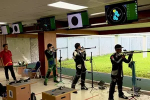 Đội tuyển bắn súng Việt Nam sẽ tập huấn tại Hàn Quốc và Thái Lan trước khi tranh tài SEA Games 33-2025. Ảnh: MINH CHIẾN