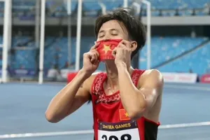 Nguyễn Trung Cường sẽ được góp mặt SEA Games 33-2025 để bảo vệ tấm HCV đang giữ tại nội dung 3.000m chướng ngại vật nam. Ảnh: DŨNG PHƯƠNG