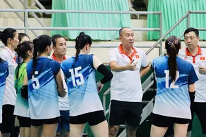 Đội tuyển bóng chuyền nữ Việt Nam sẽ thi đấu với đội VTV Bình Điền Long An vào ngày 29-11. Ảnh: VTVBĐLA