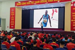 HLV, VĐV chuẩn bị cho SEA Games 33-2025 đã được phổ cập các kiến thức về phòng, chống doping. Ảnh: TRỌNG HẢI