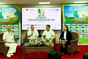 Ban tổ chức thông tin về các nội dung thi đấu tại giải lần này. Ảnh: MINH MINH