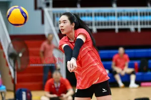 Lê Thanh Thúy được lựa chọn là VĐV cầm cờ cho Đoàn thể thao Việt Nam tại SEA Games 33-2025. Ảnh: DŨNG PHƯƠNG