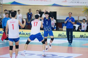 Đội tuyển bóng chuyền nam Việt Nam sang Thái Lan tranh tài vào hôm nay 11-12. Ảnh: AVC