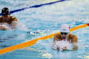 Phạm Thanh Bảo đã tranh tài và có HCV cự ly 200m ếch nam. Ảnh: DŨNG PHƯƠNG