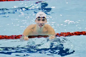 Kình ngư Nguyễn Huy Hoàng tiếp tục tham dự các nội dung bơi mặt nước mở tại SEA Games 33-2025. Ảnh: DŨNG PHƯƠNG