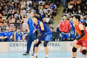 Đội tuyển bóng chuyền nam Việt Nam đã không đạt được huy chương tại SEA Games 33-2025. Ảnh: DŨNG PHƯƠNG