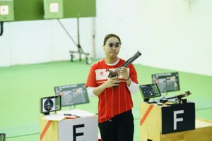 Trịnh Thu Vinh đã có kết quả nổi bật với 4 tấm HCV tại SEA Games 33-2025. Ảnh: DŨNG PHƯƠNG