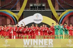 Đội tuyển bóng đá U22 nam Việt Nam đã giành HCV xuất sắc tại SEA Games 33-2025. Ảnh: DŨNG PHƯƠNG