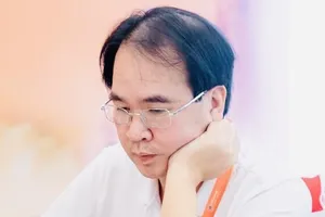 Kỳ thủ Nguyễn Thành Bảo có ngôi á quân giải đấu tại Đà Nẵng. Ảnh: PHƯƠNG TRANG