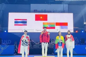 Trần Thị Ánh Tuyết đã giành HCV quốc tế cuối cùng trong sự nghiệp của mình trên đấu trường SEA Games 33-2025. Ảnh: ĐOÀN TTVN