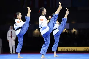 Taekwondo là môn từng mang về tấm huy chương Olympic đầu tiên cho thể thao Việt Nam vào năm 2000. Ảnh: DŨNG PHƯƠNG