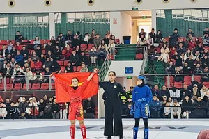 Lò Thị Phung có cơ hội tham dự ASIAD 20 trong thành phần đội tuyển jujitsu Việt Nam. Ảnh: TỐNG HÒA