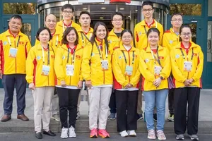 Tuyển cờ vua Việt Nam từng tham dự Olympiad 2024 tại Hungary. Ảnh: MINH MINH