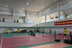 VĐV tập luyện tại Trung tâm đào tạo vận động viên cấp cao Quốc gia. Ảnh: MINH MINH