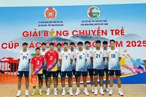 Đội nam Thể Công Tân Cảng đã giành ngôi vô địch tại giải câu lạc bộ trẻ quốc gia 2025. Ảnh: TCTC