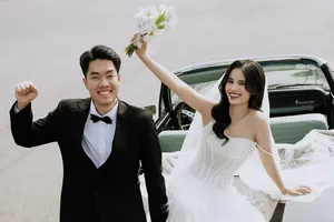 Lê Đức Phát và Đỗ Thị Ánh Nguyệt sẽ tổ chức hôn lễ vào ngày 24-1. Ảnh: ÁNH NGUYỆT