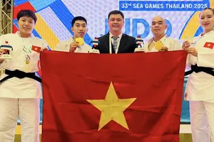Judo Việt Nam giành 1 HCV tại SEA Games 33-2025 vừa qua. Ảnh: ĐOÀN TTVN