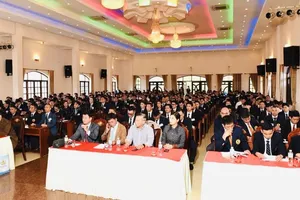 HLV, VĐV, trọng tài karate Việt Nam tập huấn chương trình luật của karate thế giới năm 2026. Ảnh: VŨ SƠN