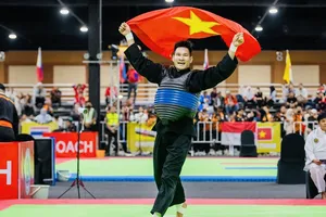 Võ sĩ Nguyễn Duy Tuyến đã chia tay đội tuyển pencak silat Việt Nam trong năm nay. Ảnh: DŨNG PHƯƠNG