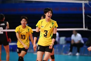 Thể thao Tây Ninh từng vào chung kết bóng chuyền nữ tại Đại hội thể thao toàn quốc lần thứ IX-2022 ở Quảng Ninh. Ảnh: DŨNG PHƯƠNG