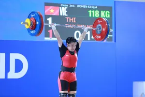 Đội tuyển cử tạ Việt Nam được làm mới ban huấn luyện trong năm 2026. Ảnh: DŨNG PHƯƠNG