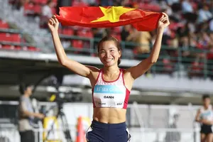 Nguyễn Thị Oanh lỡ cơ hội giành huy chương nội dung 1.500m tại giải điền kinh châu Á trong nhà 2026. Ảnh: DŨNG PHƯƠNG