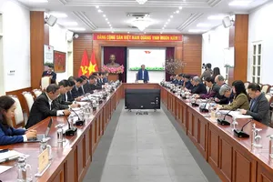 Ủy ban Olympic Việt Nam đã làm việc và đề ra những công tác nhiệm vụ cho năm 2026. Ảnh: T.DƯƠNG