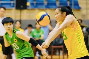 Cầu thủ VTV Bình Điền Long An sẽ tập luyện ngắn ngày trong nước trước khi di chuyển sang Thái Lan thi đấu ở ngày 26-2. Ảnh: VTVBĐLA