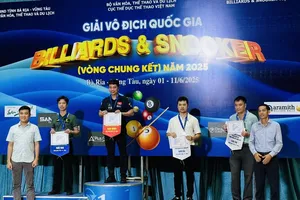 Giải vô địch billiards & snooker quốc gia năm 2026 sẽ được đổi tên gọi mới. Ảnh: TUẤN ANH
