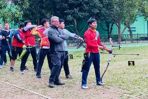 Chuyền gia Park Chae-soon đã chia tay đội tuyển bắn cung Việt Nam sau năm 2025. Ảnh: MINH CHIẾN