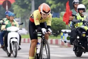 Cua-rơ Lâm Thị Thùy Dương sẽ thi đấu tại giải năm nay. Ảnh: THÙY DƯƠNG