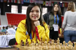 Đại kiện tướng Nguyễn Thị Mai Hưng sẽ khoác áo đội cờ vua TPHCM thi đấu giải vô địch quốc gia 2026. Ảnh: FIDE