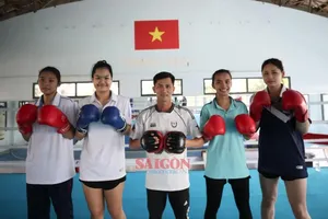 VĐV boxing trẻ Việt Nam tự tin hướng tới kết quả tốt ở vòng loại Olympic trẻ 2026. Ảnh: DŨNG PHƯƠNG