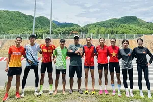 Đội tuyển triathlon Việt Nam sẽ không góp mặt ASIAD 20. Ảnh: MINH MINH