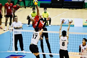 Các đội bóng chuyền nam trong nước tích cực tìm thuê ngoại binh chất lượng vào đội hình của mình. Ảnh: DŨNG PHƯƠNG