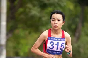 Tuyển thủ quốc gia Lê Thị Tuyết sẽ thi đấu nội dung 42km tại giải năm nay. Ảnh: XUÂN HOÀNG