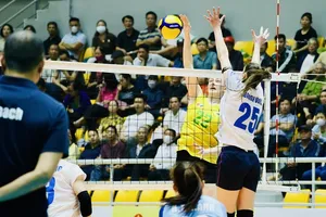 Cầu thủ ngoại binh là một trong những nhân tố giúp giải bóng chuyền quốc gia ở Việt Nam được chú ý hơn. Ảnh: DŨNG PHƯƠNG