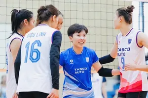 Đội bóng chuyền nữ Hà Nội sẽ tăng cường 1 ngoại binh trong thời gian tới. Ảnh: BCHN